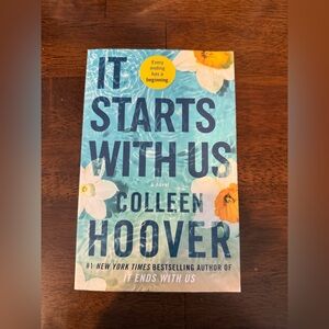 It Starts with Us ; by Colleen Hoover Book